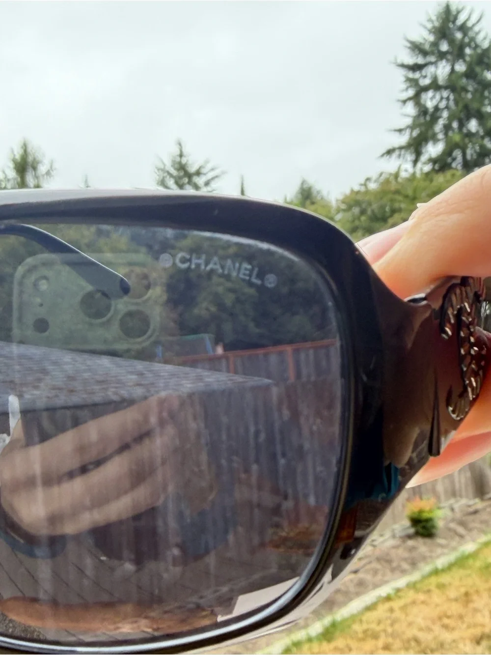 Vintage Chanel Oversized CC Sunglasses 6025 – Y2K / Late 2000s
